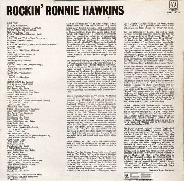 Ronnie Hawkins : Rockin' (LP, Comp)