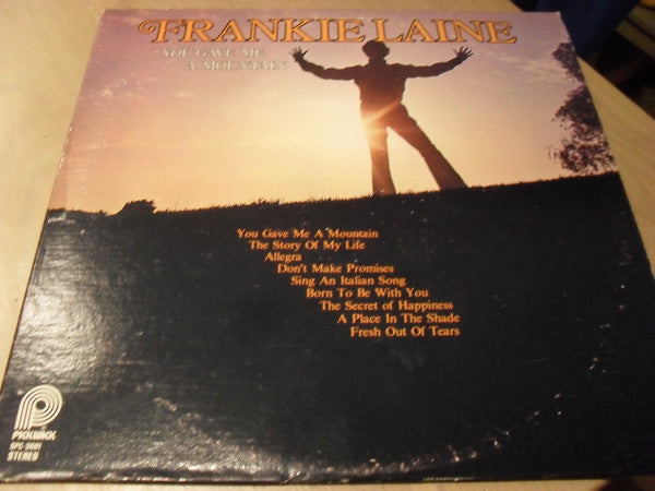 Frankie Laine : You Gave Me A Mountain (LP, Album)