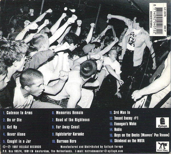 Dropkick Murphys : Do Or Die (CD, Album)