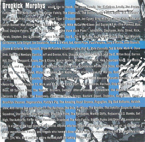 Dropkick Murphys : Do Or Die (CD, Album)
