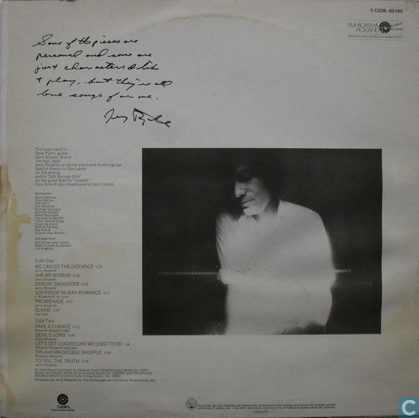 Jerry Riopelle : Save Himself (LP, Album)