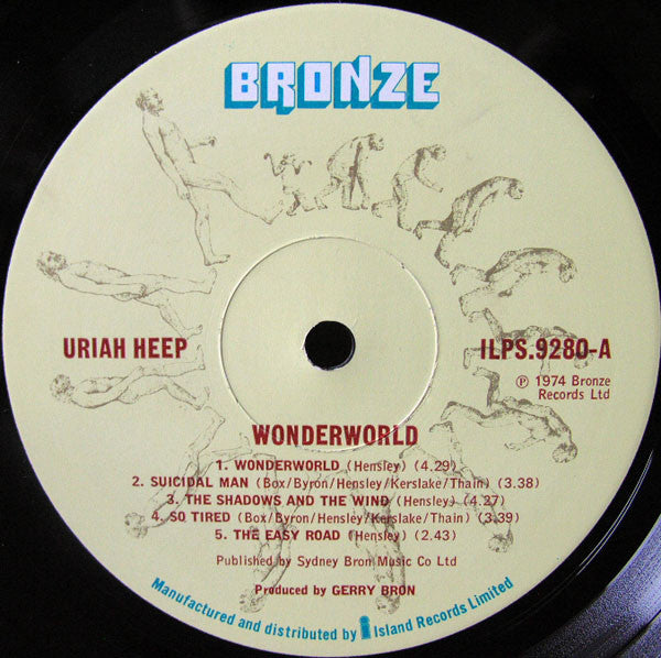 Uriah Heep : Wonderworld (LP, Album)