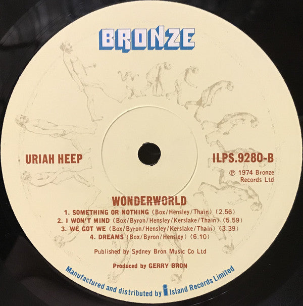 Uriah Heep : Wonderworld (LP, Album)