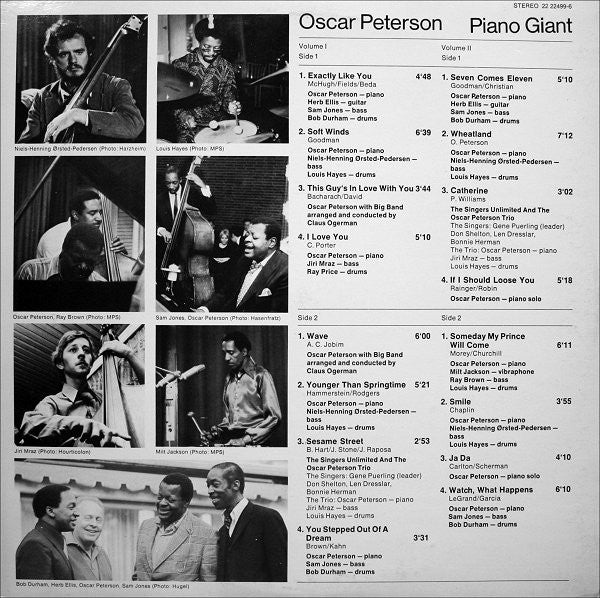 Oscar Peterson : Piano Giant (Special Birthday Edition) (2xLP, Comp)