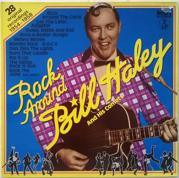 Bill Haley And His Comets : Rock Around Bill Haley And His Comets (2xLP, Comp, RE)