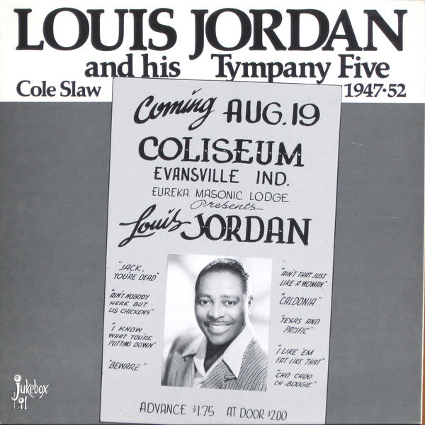 Louis Jordan And His Tympany Five : Cole Slaw (LP, Album, Comp, Mono)