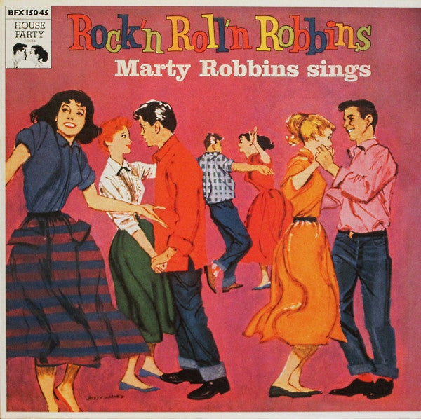 Marty Robbins : Rock'n Roll'n Robbins (Marty Robbins Sings) (LP, Album, Comp)