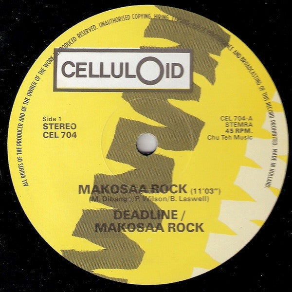 Deadline : Makosaa Rock (12")