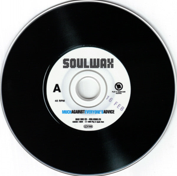 Soulwax : Much Against Everyone's Advice (CD, Album)