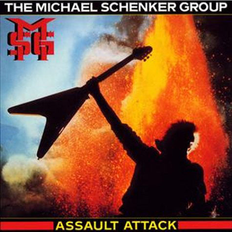 The Michael Schenker Group : Assault Attack (LP, Album, RE)