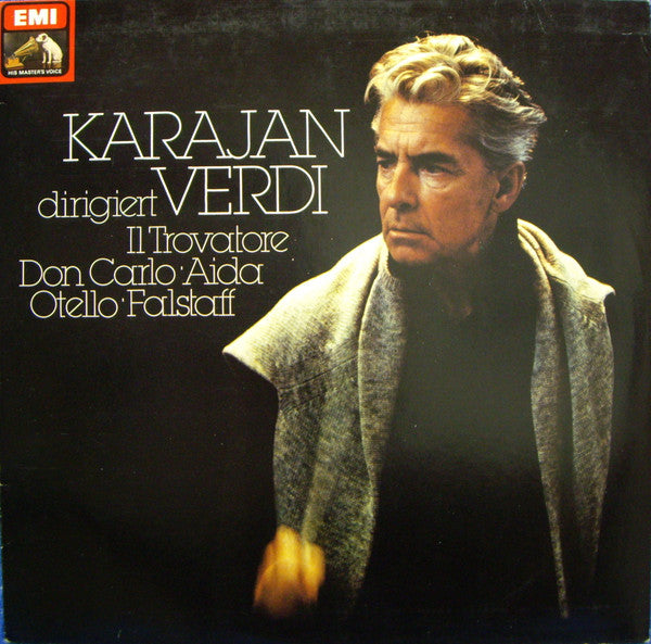 Karajan* dirigiert Verdi* : Il Trovatore - Don Carlo - Aida - Otello - Falstaff (LP, Comp)
