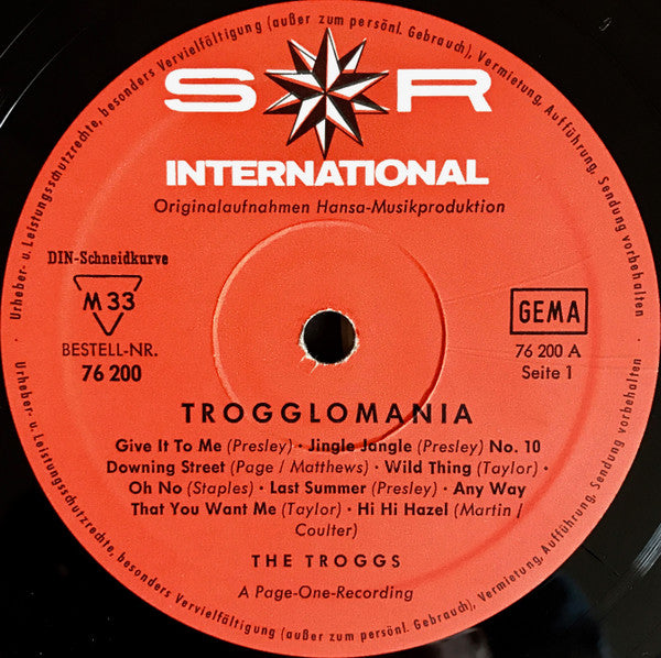 The Troggs : Trogglomania (LP, Comp, Mono)