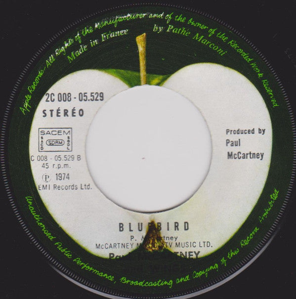 Paul McCartney & Wings* : Mrs. Vandebilt / Bluebird (7", Single)