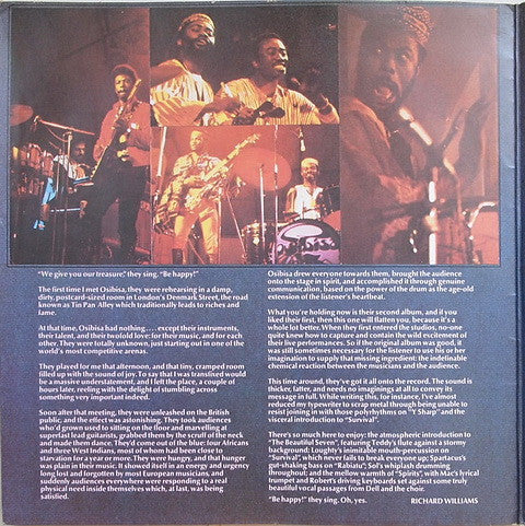 Osibisa : Woyaya (LP, Album, RE, Gat)