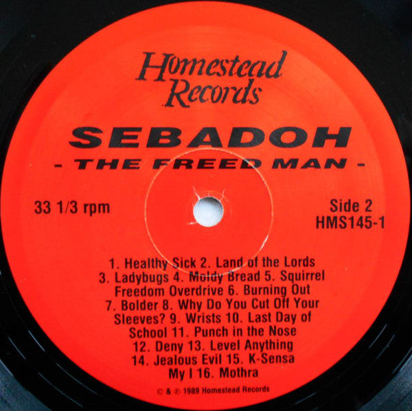 Sebadoh : The Freed Man (LP, Album)
