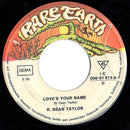 R. Dean Taylor : Indiana Wants Me (7", Single)