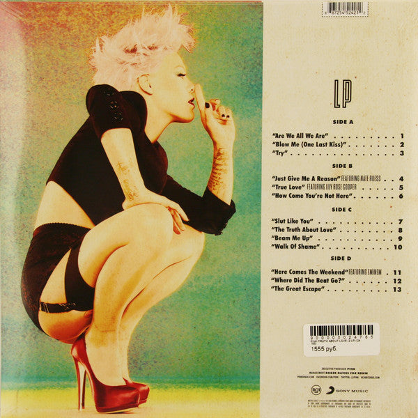 P!nk : The Truth About Love (2xLP, Album)