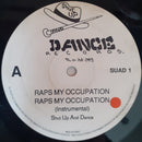 Shut Up & Dance : Raps My Occupation / £10 To Get In (12", Single)