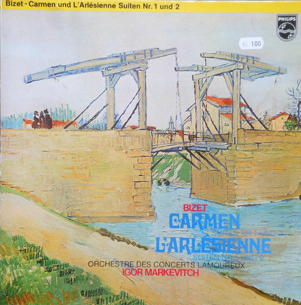 Bizet* / Orchestre Des Concerts Lamoureux, Igor Markevitch : Carmen Suiten Nr. 1 Und 2 · L’Arlésienne Suiten Nr. 1 Und 2 (LP, RE)