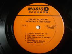 Sarah Vaughan : The Greatness Of (LP, Comp, Ora)