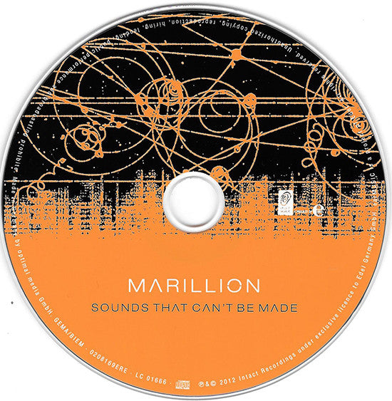 Marillion : Sounds That Can't Be Made (CD, Album)