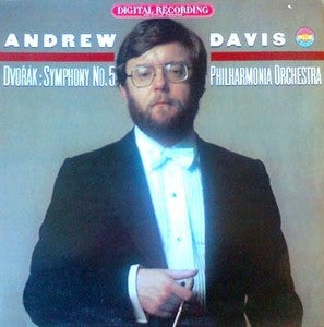 Antonín Dvořák - Andrew Davis, Philharmonia Orchestra : Symphony No. 5 (LP, RM)