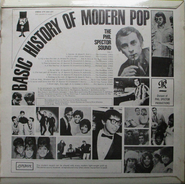 Phil Spector : The Phil Spector Sound - Basic History Of Modern Pop (LP, Comp)