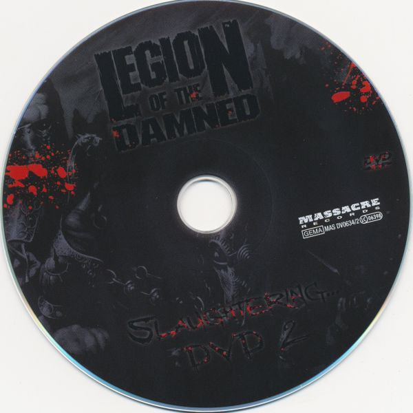 Legion Of The Damned : Slaughtering... (CD + 2xDVD + Comp, Ltd)