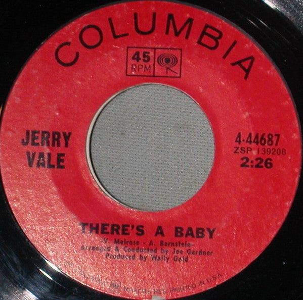Jerry Vale : Where Are They Now (7")