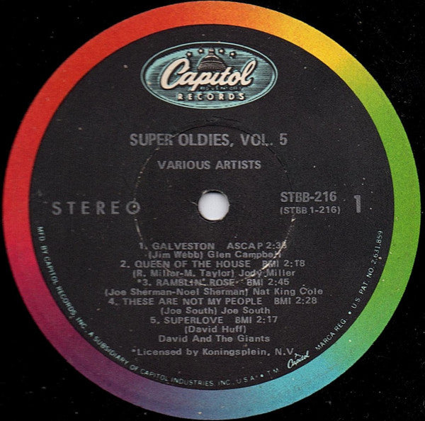 Various : Super Oldies, Vol. 5 (2xLP, Comp, Gat)
