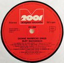 Dionne Warwicke* : Dionne Warwicke Sings Burt Bacharach (LP, Comp)