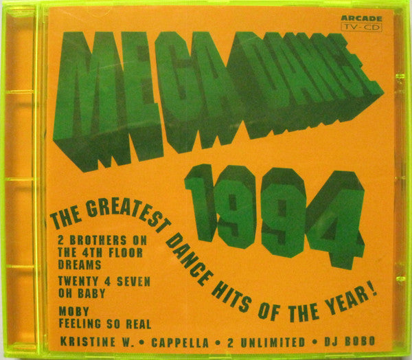 Various : Mega Dance 1994 - The Greatest Dance Hits Of The Year! (CD, Comp)