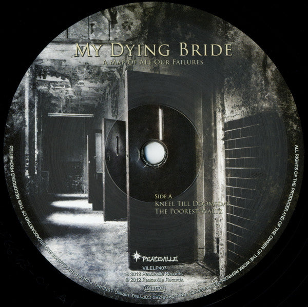 My Dying Bride : A Map Of All Our Failures (2xLP, Album)