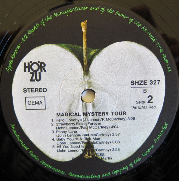 The Beatles : Magical Mystery Tour Plus Other Songs (LP, Comp, Tru)