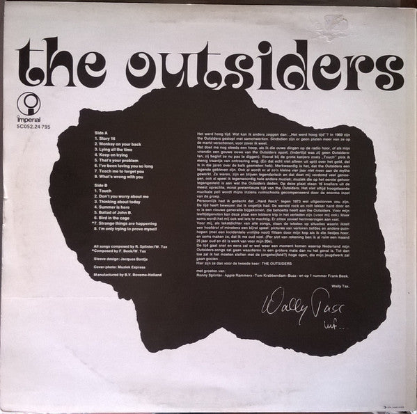 Outsiders (5), The - Story 16 (LP Tweedehands) - Discords.nl
