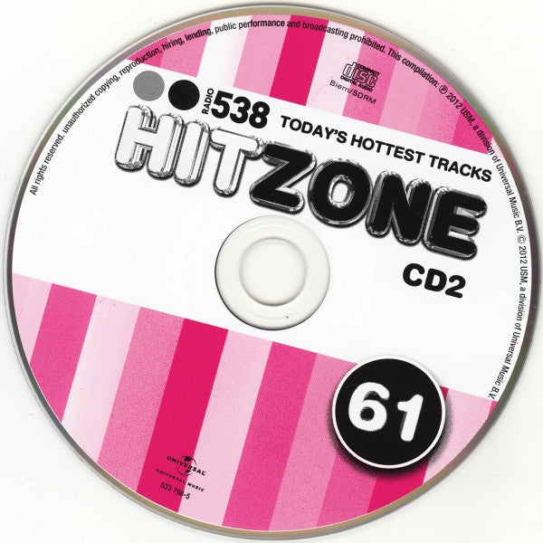 Various - Radio 538 Hitzone 61 (CD Tweedehands) - Discords.nl