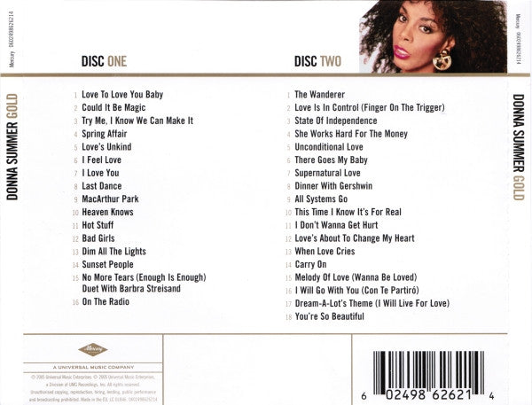 Donna Summer - Gold (CD) - Discords.nl