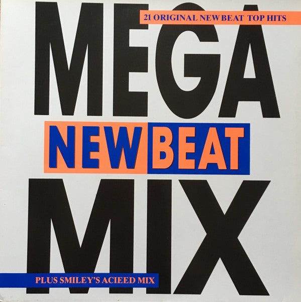 Various - New Beat Megamix (12" Tweedehands) - Discords.nl