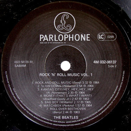 Beatles, The - Rock 'n' Roll Music, Volume 1 (LP Tweedehands) - Discords.nl