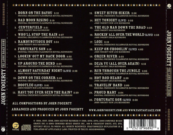 John Fogerty - The Long Road Home (The Ultimate John Fogerty · Creedence Collection) (CD Tweedehands) - Discords.nl