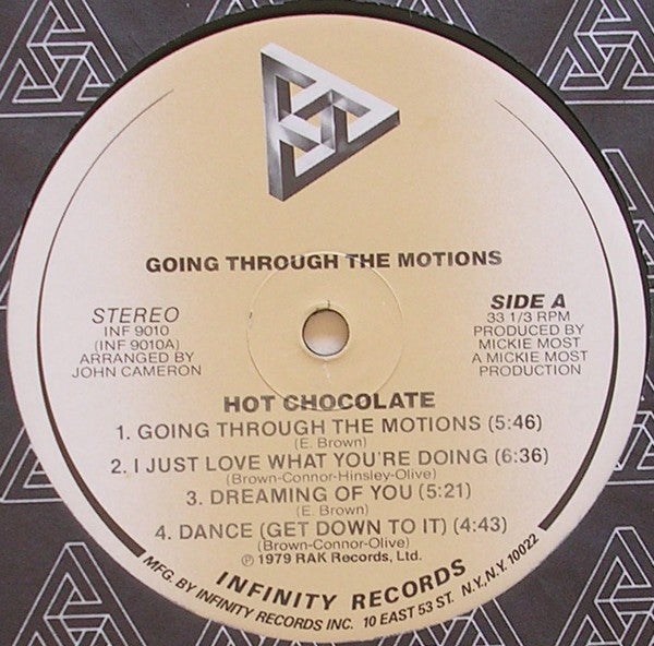 Hot Chocolate - Going Through The Motions (LP Tweedehands) - Discords.nl