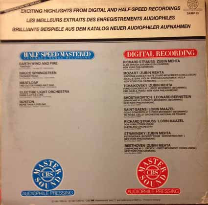Various : The Sound Of Music On Mastersound (LP, Comp, Promo, RM)