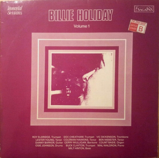 Billie Holiday : Billie Holiday Volume 1 (LP, Comp, RE)