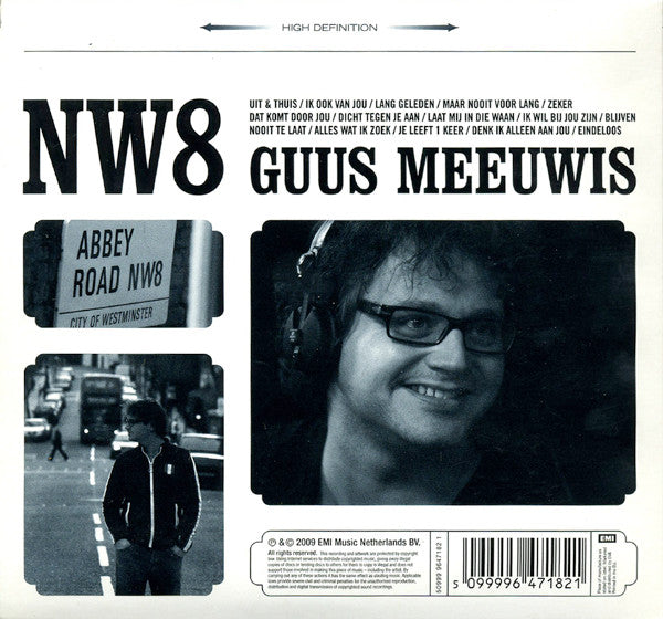 Guus Meeuwis : NW8 (CD, Album, Dig + DVD)