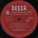 Marianne Faithfull : North Country Maid (LP, Album, Mono)