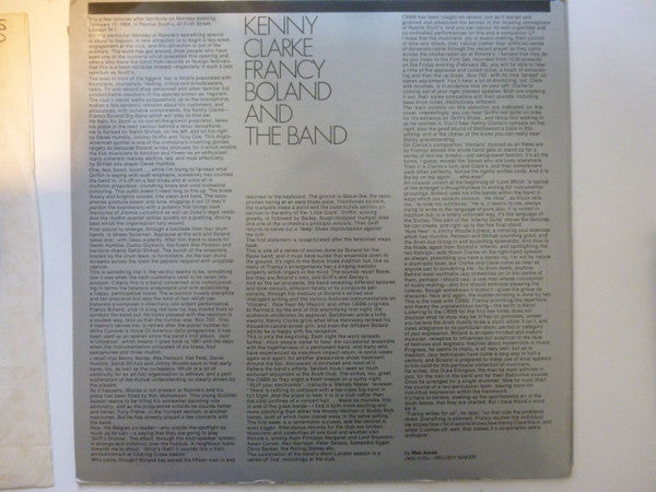 Kenny Clarke Francy Boland And The Band* : Live At Ronnie's ; Album 1 ; Volcano (LP, Album, RE)