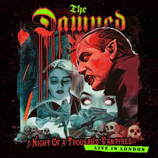The Damned - A Night Of A Thousand Vampires - Transparent Vinyl (LP) - Discords.nl