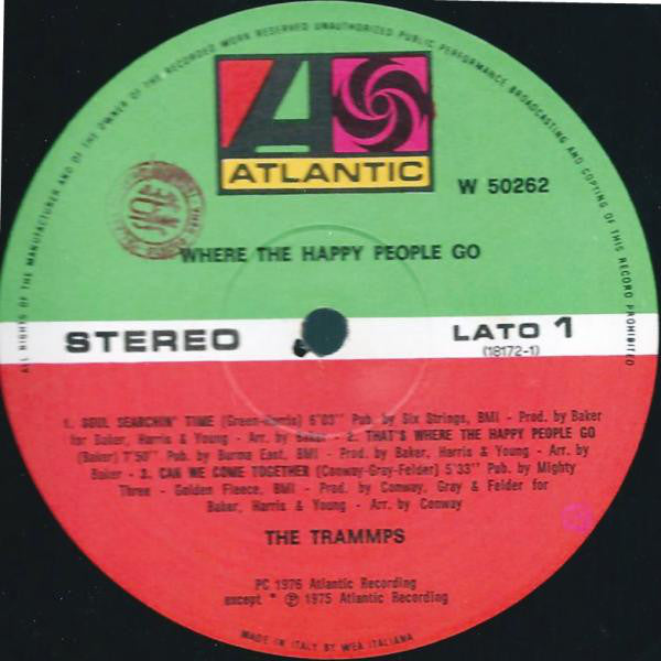 The Trammps : Where The Happy People Go (LP, Album)