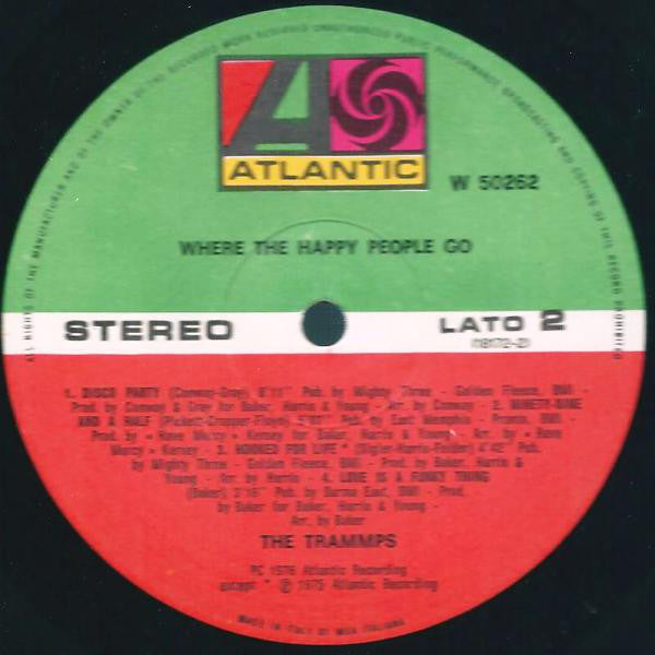 The Trammps : Where The Happy People Go (LP, Album)