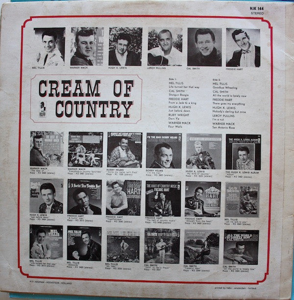 Various : Cream Of Country (LP, Comp, Club)